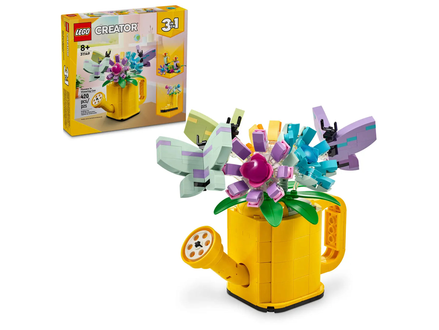 Flores en regadera - Lego