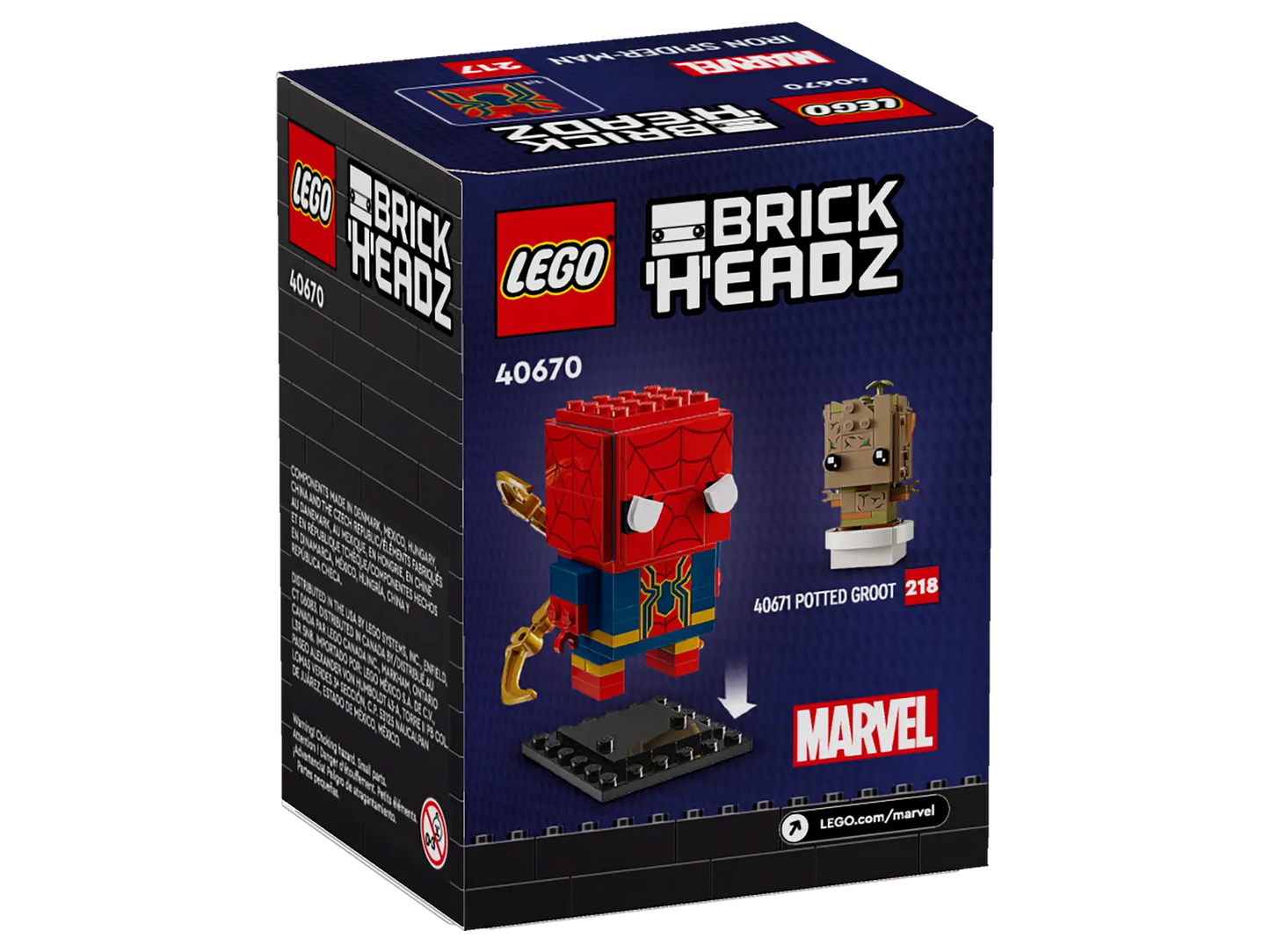 Iron Spider-Man - Lego BrickHeadz