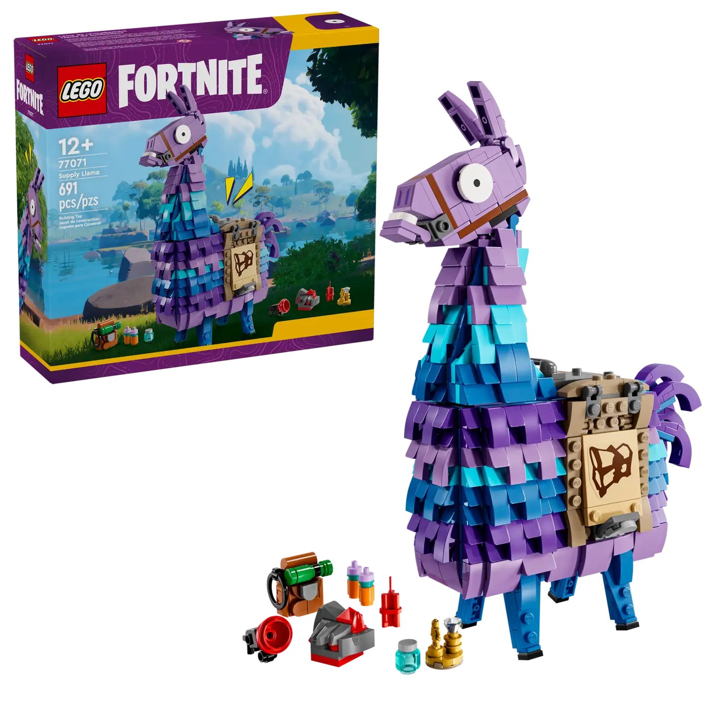 Llama de suministros - Lego Fortnite