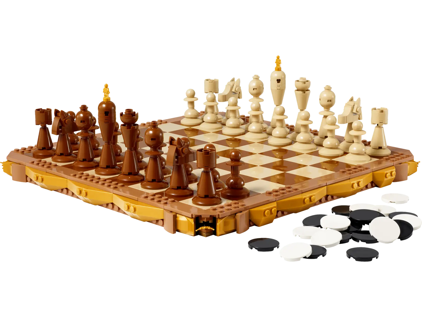 Juego de Ajedrez Clásico - Lego