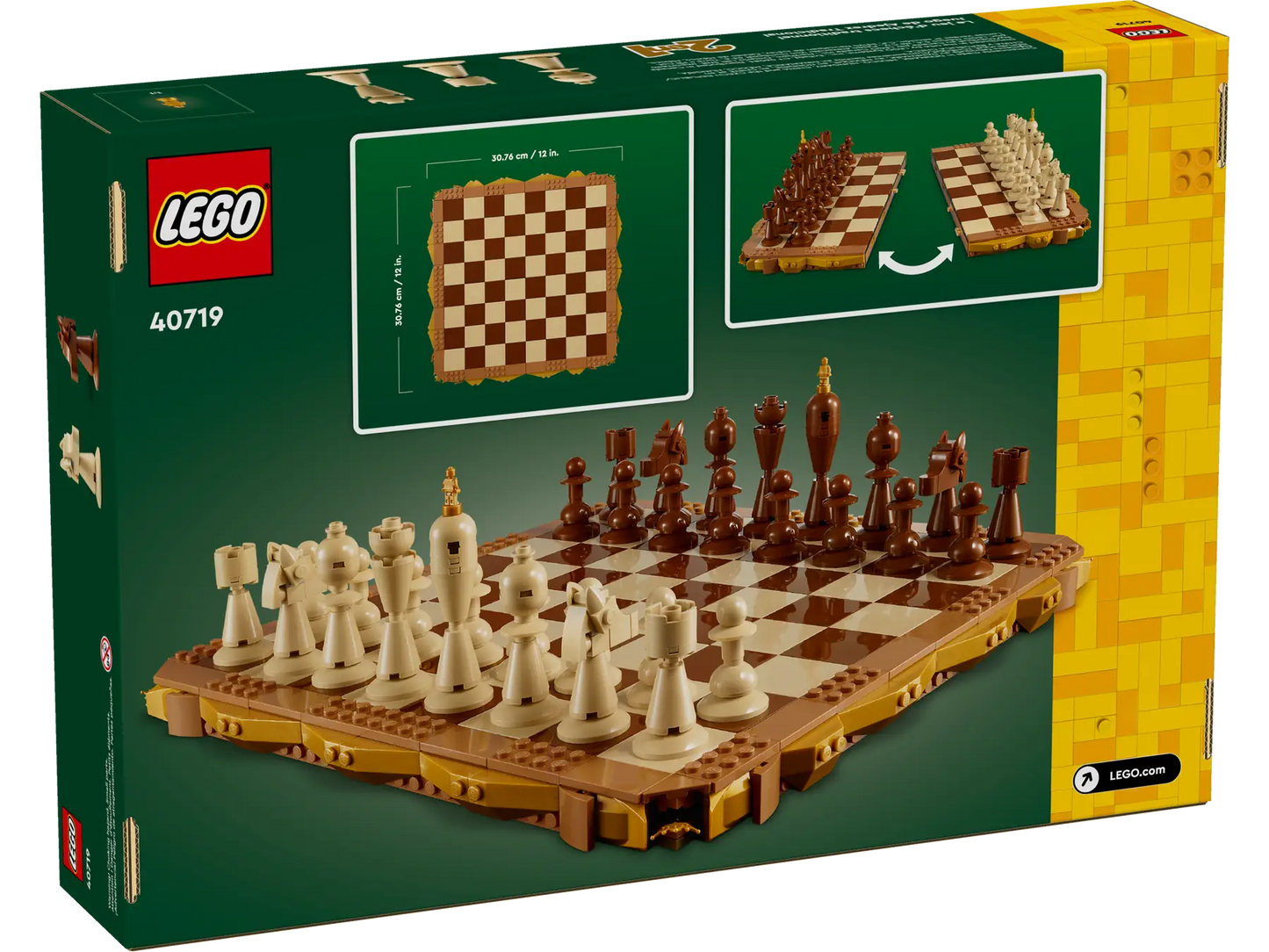 Juego de Ajedrez Clásico - Lego