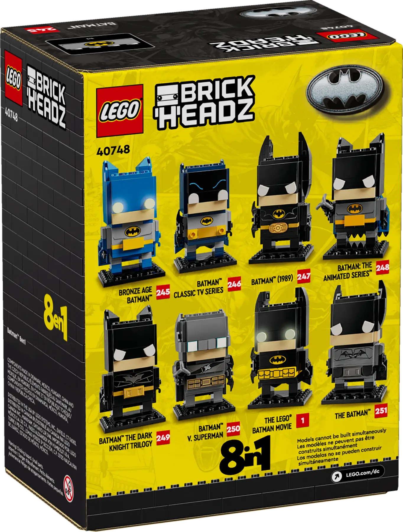 Figura de Batman™ 8en1