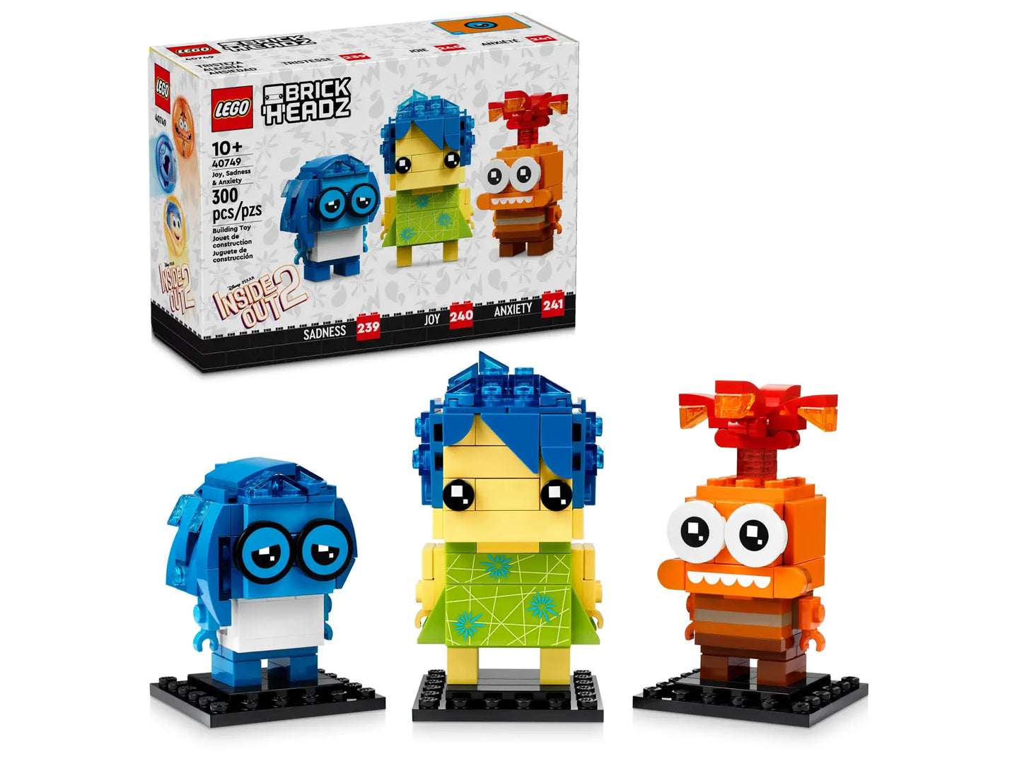 Alegría, Tristeza y Ansiedad - Lego IntensaMente 2