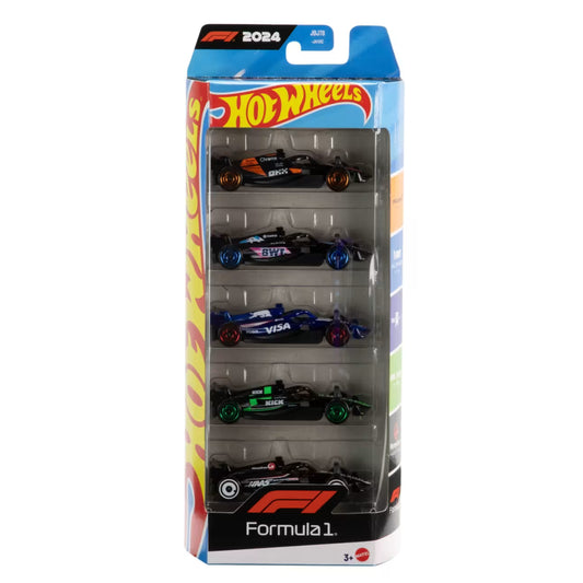 Hot Wheels Race Team 5-Pack Formula 1 F1 Racing