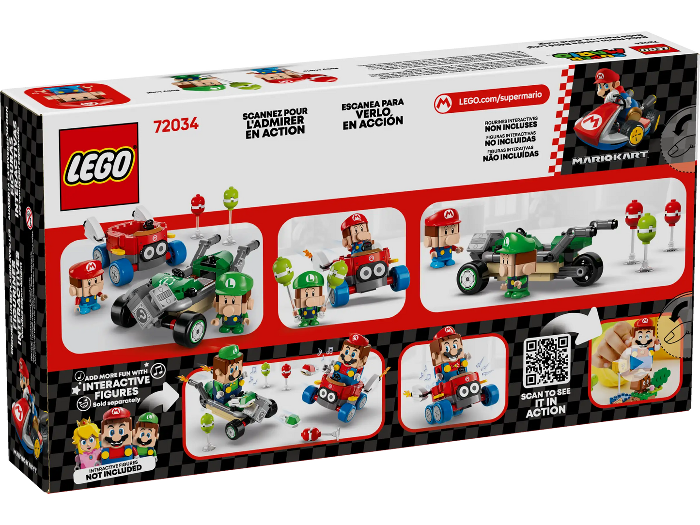 Mario Kart™: Bebé Mario vs. Bebé Luigi (72034)