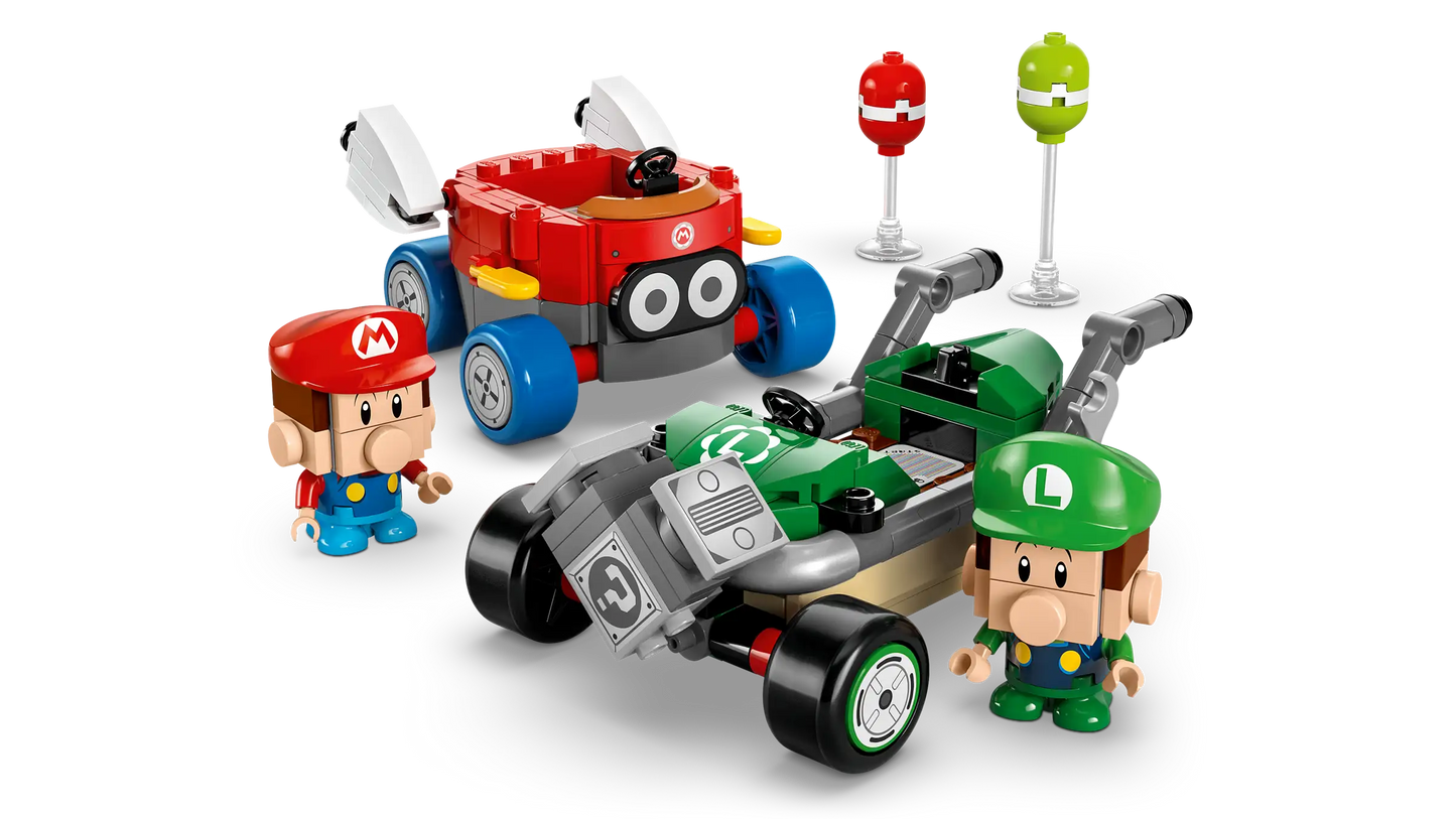 Mario Kart™: Bebé Mario vs. Bebé Luigi (72034)