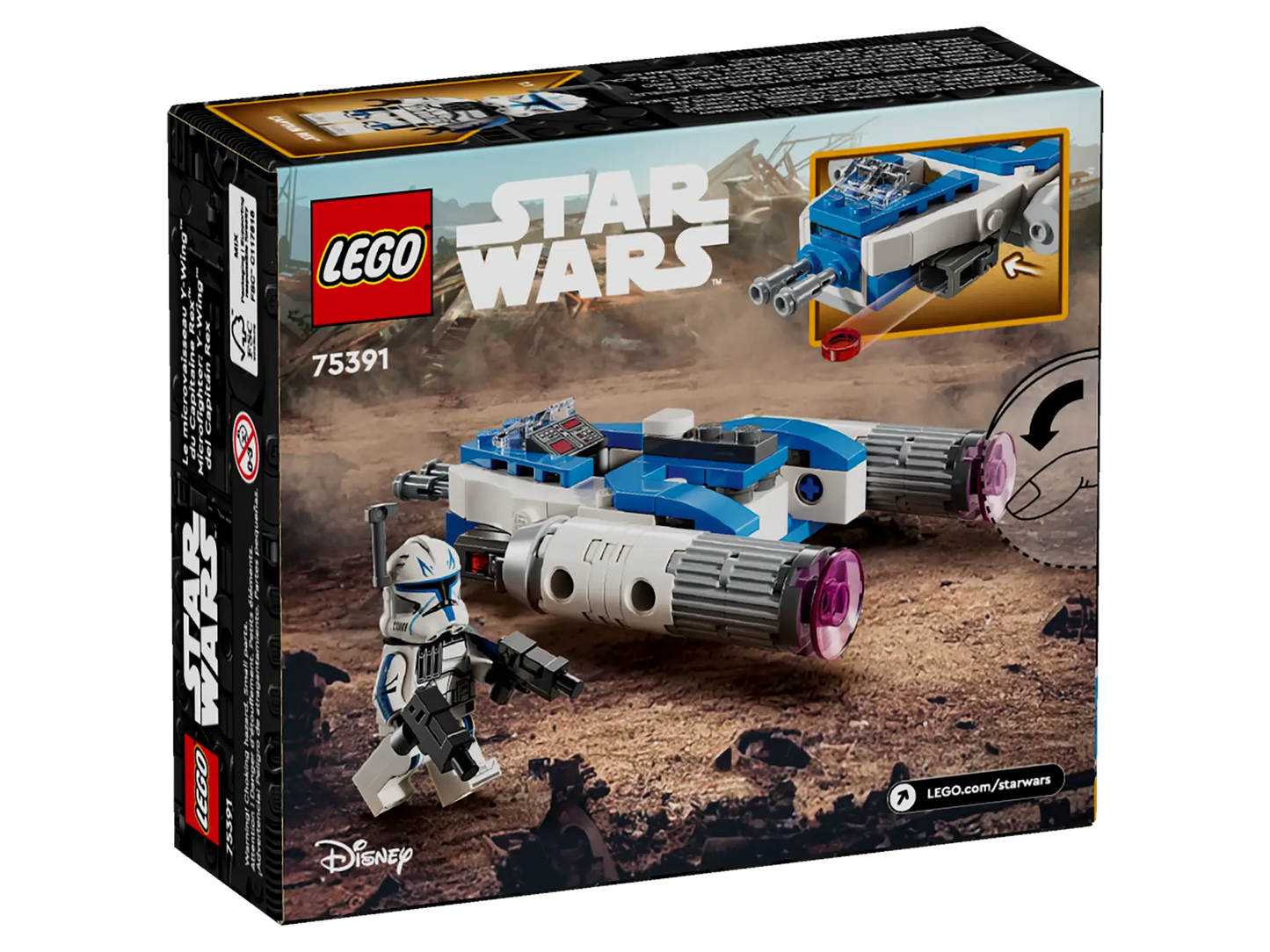 Microfighter: Ala-Y del Capitán Rex - Lego